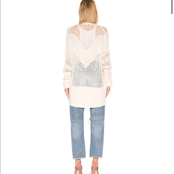 NWOT WILDFOX Open Knit Oversized Backyard Cardigan - Picture 4 of 11